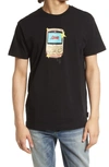 Icecream Gold Blackberry Cotton Graphic Tee