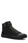 Hybrid Green Label Men's The Wolsey 2.0 High Top Sneakers In Black