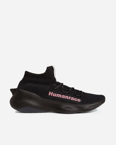 Adidas Originals + Pharrell Williams Humanrace Sichona Primeknit Sneakers In Schwarz