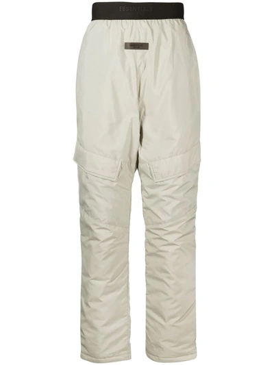 Essentials Green Polyester Cargo Pants
