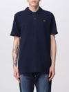 Paul & Shark Cotton Polo In Blue