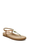 Sam Edelman Women's Naomi T-strap Footbed Sandals Women's Shoes In Soft Fern/natural