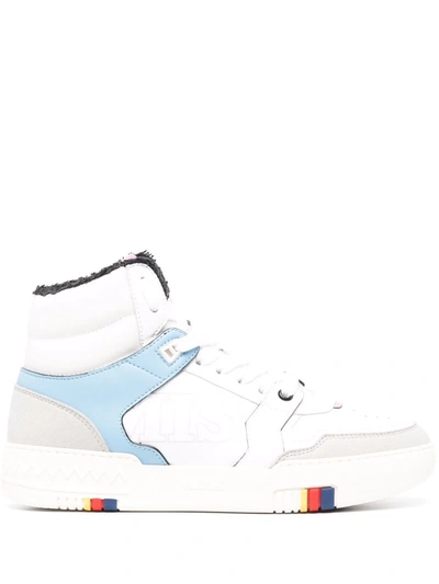 Missoni X Acbc Basket High-top Sneakers In White