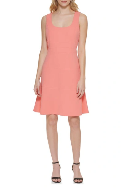 Tommy Hilfiger Sleeveless Fit & Flare Dress In Bloom