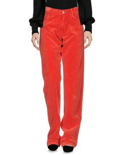 Massimo Alba Casual Pants In Red