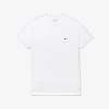 Lacoste Men's Big Fit Crew Neck Cotton Jersey T-shirt - 4xl Big In White