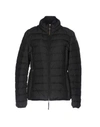 Parajumpers Down Jackets In Black