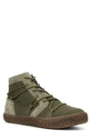 Hybrid Green Label Men's Revolution 2.0 High Top Sneakers Men's Shoes In Olive