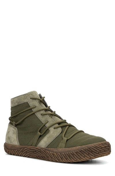 Hybrid Green Label Men's Revolution 2.0 High Top Sneakers Men's Shoes In Olive