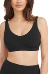 Sea Level Cup Bralette Swim Top In Black