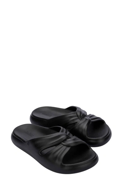 Melissa Free Slide In Black/ Beige