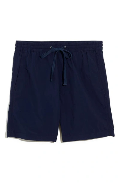 Madewell Re-sourced Everywear Shorts In Twilight