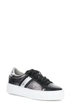 Bos. & Co. Monic Platform Sneaker In Black/ Grey/ Silver