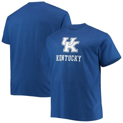 Profile Royal Kentucky Wildcats Big & Tall Lockup T-shirt
