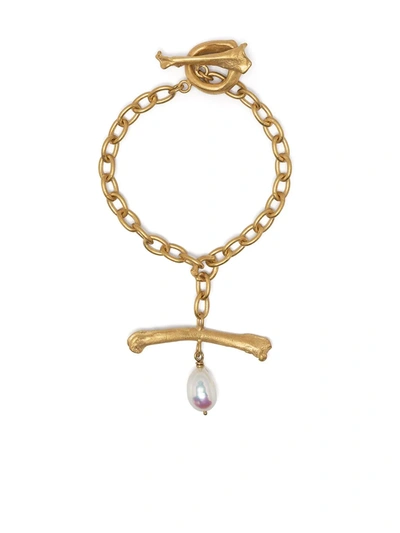 Claire English Nassau 18kt Gold-plated Bracelet