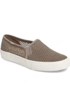 Keds Double Decker Crochet Slip-on Sneaker In Vintage Khaki