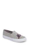 Keds Double Decker Mlb®. Ny Mets, Size 9m  Women's Shoes In Soft Grey