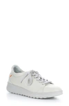 Softinos By Fly London Essy Sneaker In 002 Light Grey Supple Leather