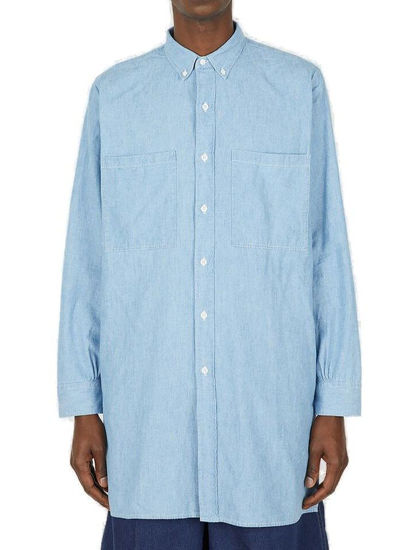 Levi's Denim Family Button-collar Shirt In Blue