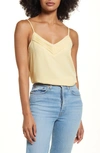1.state Pintuck V-neck Camisole In Sunlight