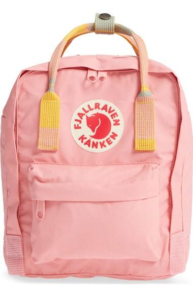 Fjall Raven Mini Kånken Backpack In Pink- Random Blocked | ModeSens