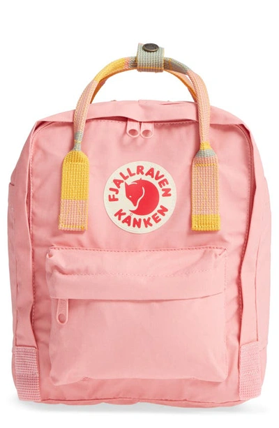 fjallraven mini kanken red random blocked backpack Fjllrven Unisex Knken : Fashion Two flat side pockets and a zipped pocket on the front Fjall Raven Mini Knken Backpack
