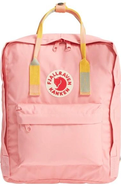 Fjall Raven 'kånken' Water Resistant Backpack In Pink/ Random Blocked