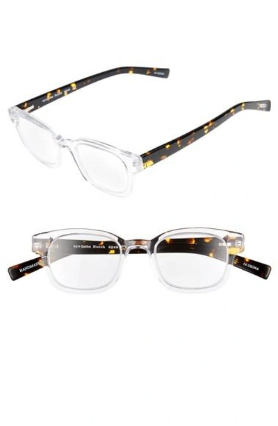 Eyebobs Butch 45mm Reading Glasses In Crystal With Tortoise