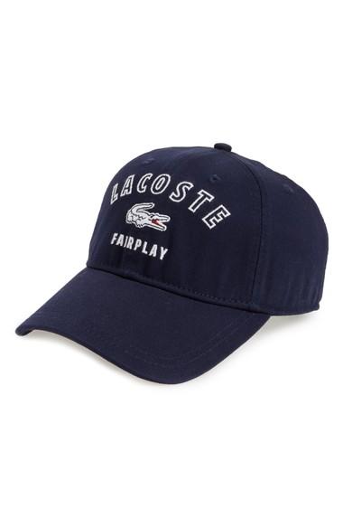 lacoste fairplay hat