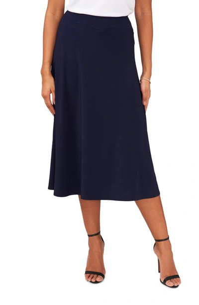 Chaus Midi Skirt In Navy