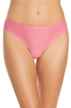 Chantelle Lingerie Soft Stretch Thong In Rose Amour