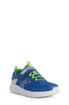 Geox Kids' Sprintye Sneaker In Royal/ Lime