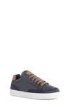Geox Boy's Dj Rock Perforated Low-top Sneakers, Toddler/kids In Blue/brown