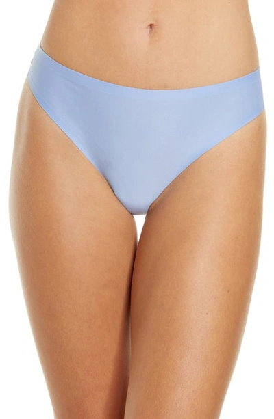 Chantelle Lingerie Soft Stretch Thong In Periwinkle