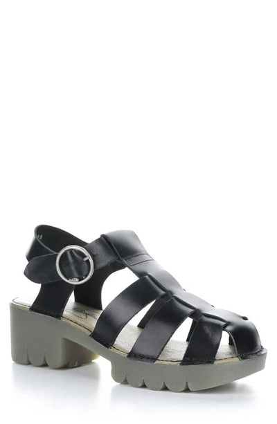 FLY LONDON EMME PLATFORM FISHERMAN SANDAL 