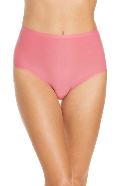 Chantelle Lingerie Soft Stretch High Waist Briefs In Rose Amour