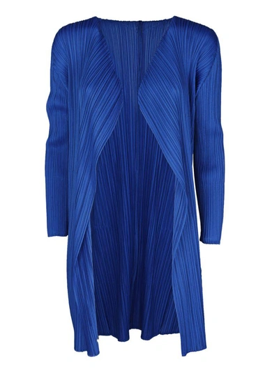 Issey Miyake Pleats Please Pleats Please By  Pleated Cardigan In 72