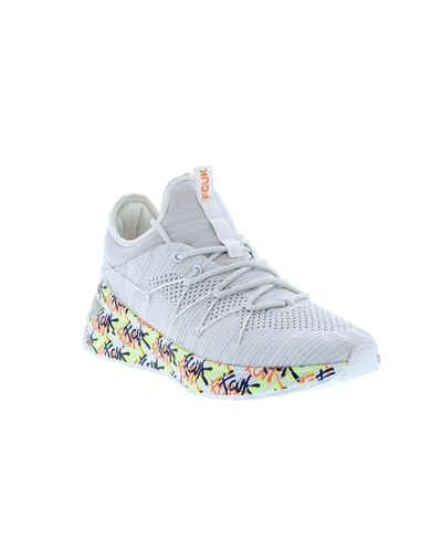 French Connection Men's Graffiti Sneakers Men's Shoes In White