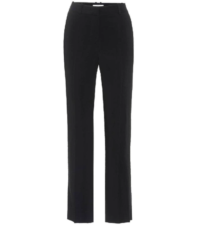Givenchy Straight-leg Cady-stretch Pants In Black