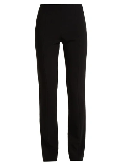 The Row Doco Skinny Cady Trousers In Black