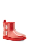 Ugg Classic Mini Waterproof Clear Boot