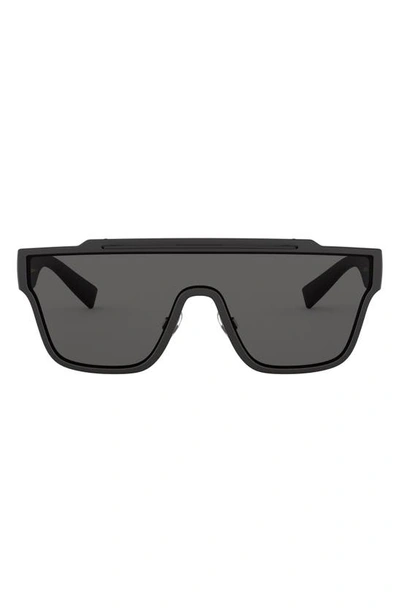 Dolce & Gabbana 63mm Aviator Sunglasses In Black