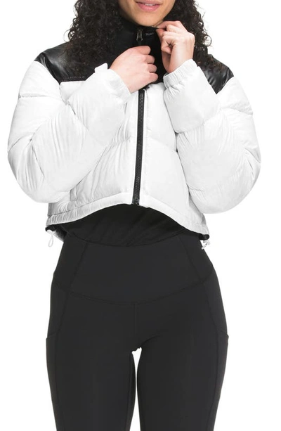 The North Face Nuptse® 700 Fill Power Down Short Jacket In White
