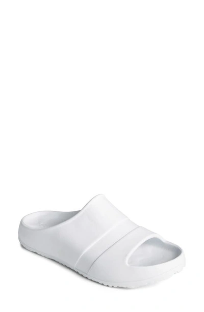 Sperry Float Slide Sandals In White