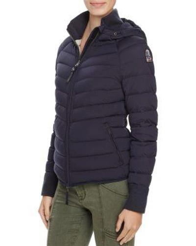 Parajumpers Alicia Puffer Jacket In Blue-black