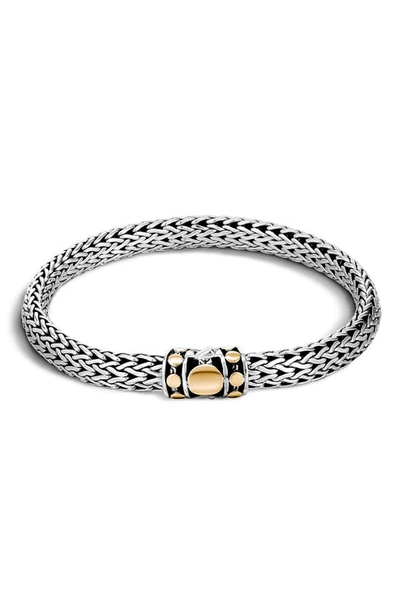 John Hardy Dot Deco 6.5mm Chain Bracelet In Silver-tone