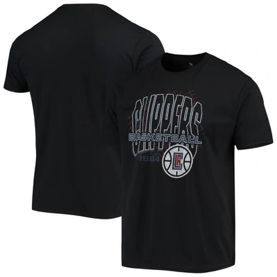 Junk Food Black La Clippers Playground T-shirt