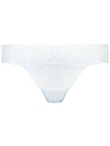 La Perla Freedom Leavers-lace Brazilian Thong In M171