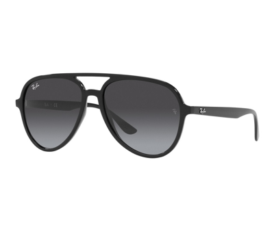 Ray Ban Unisex Low Bridge Fit Sunglasses, Rb4376f 57 In Black