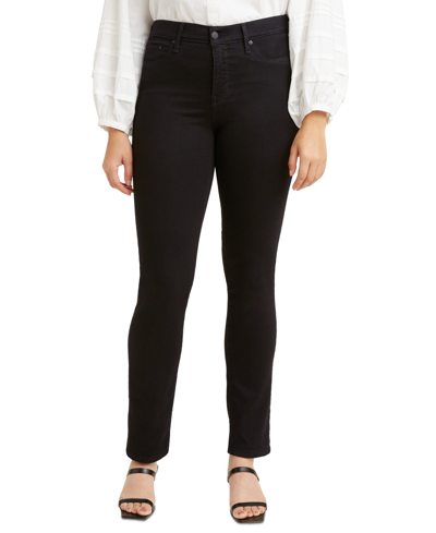 Levi's 312 Shaping Slim Leg Jeans In Soft Black